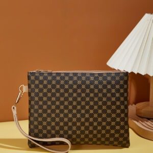 Sac carré à motif géométrique