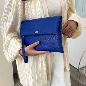 Sac Carré Sac À Rabat Avec Décor Métallique, Pour Femmes, Débutantes Et Travailleurs De Col Blanc, Pour Femme, Pour Rouges À Lèvres Féminins, Pour Dîner/banquet, Pour Le Bal, Pour Mariage, Pour La Fête
