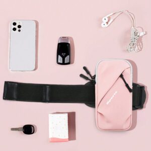 1 pièce Porte-téléphone poignet étanche minimaliste pour le running outdoor et la randonnée, unisexe