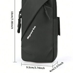 1 pièce Porte-téléphone poignet étanche minimaliste pour le running outdoor et la randonnée, unisexe