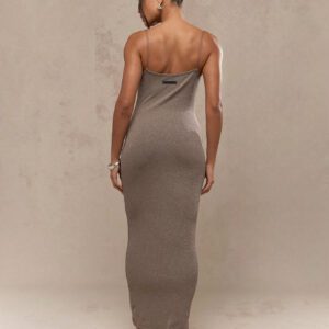 MISSGUIDED Halloween Ribbed Spaghetti Strap Cami Bodycon Maxi Dress