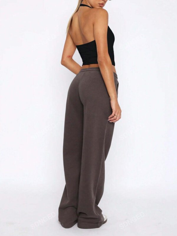 Débardeur femme simple de couleur unie décontracté au col en V – Image 13