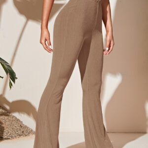 SHEIN Essnce Pantalon bootcut évasé