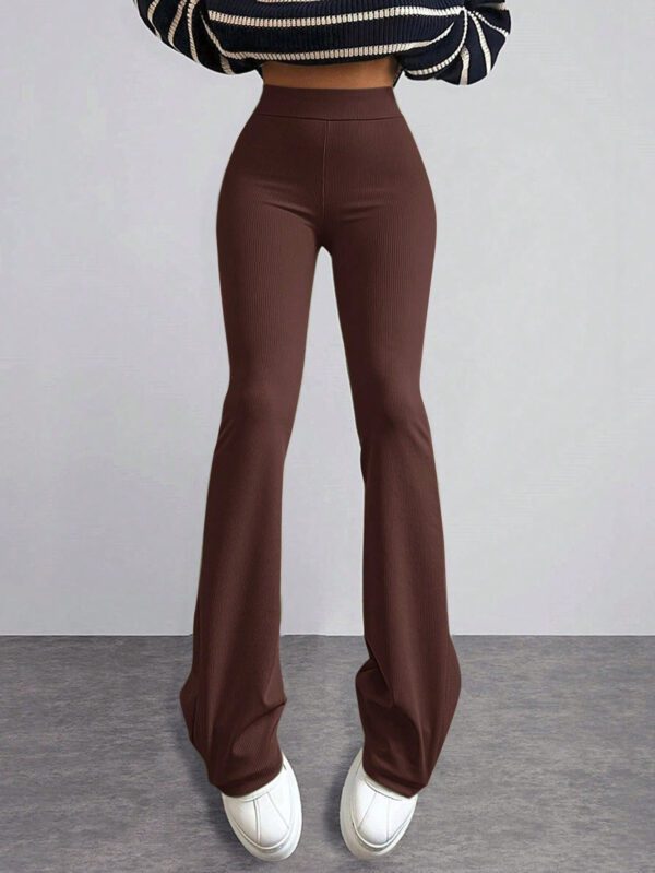 Pantalon évasé taille haute – Image 3