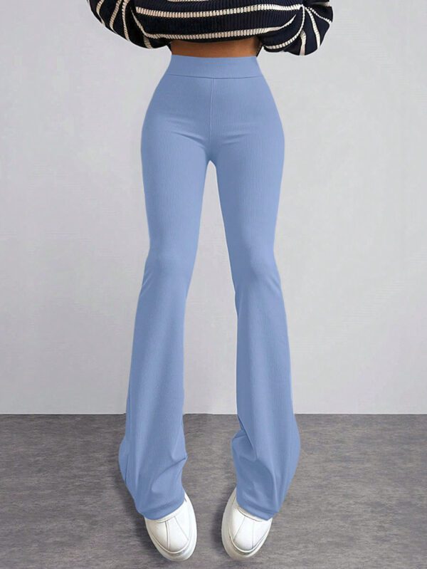 Pantalon évasé taille haute – Image 5