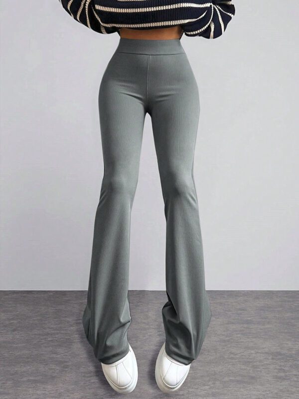 Pantalon évasé taille haute – Image 8