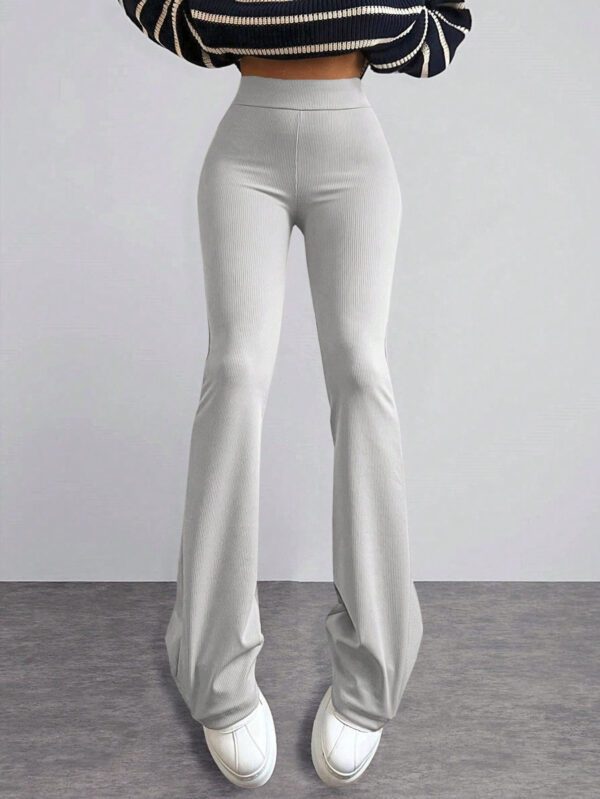 Pantalon évasé taille haute – Image 9