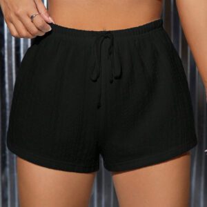 SHEIN PETITE Short Unicolore À Cordon