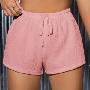 SHEIN PETITE Short Unicolore À Cordon
