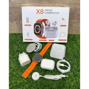 Smart Watch & Écouteurs 2-en-1 Ultra X8