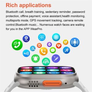 Montre D'appel Bluetooth Super Intelligente T10 Ultra 2