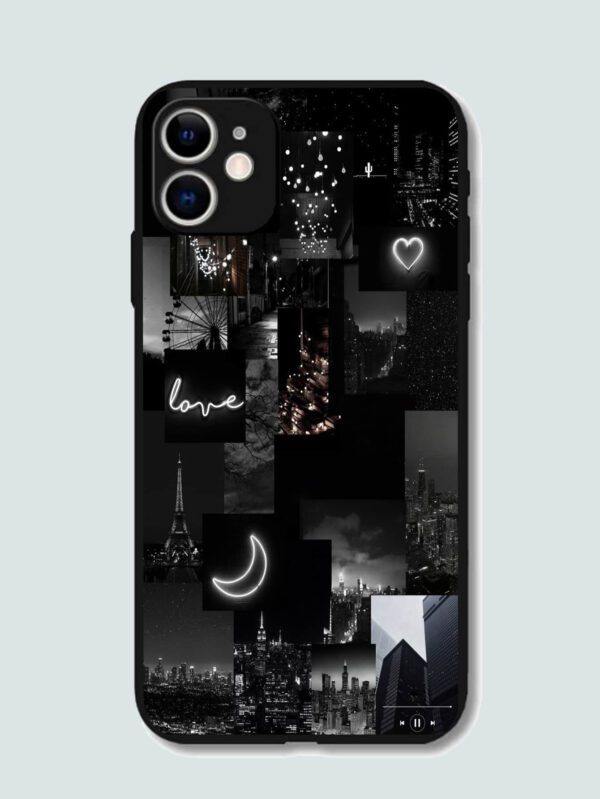 Coque de téléphone portable collage esthétique