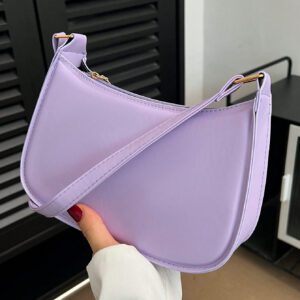 Sac à bandoulière à fermeture éclair minimaliste de couleur unie tendance et simple, sac croissant, sac à bandoulière à fermeture éclair, porte-monnaie de couleur unie, sac bordeaux et cadeau idéal pour le Nouvel An, sac bordeaux à la mode