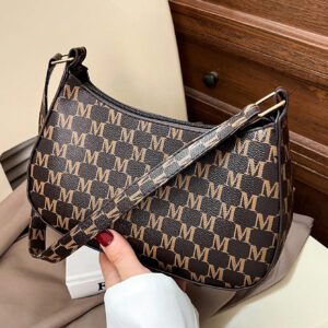 Sac à bandoulière à fermeture éclair minimaliste de couleur unie tendance et simple, sac croissant, sac à bandoulière à fermeture éclair, porte-monnaie de couleur unie, sac bordeaux et cadeau idéal pour le Nouvel An, sac bordeaux à la mode