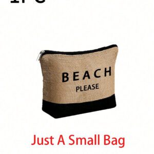 Sac fourre-tout de plage pour femmes, sac en canevas pour accessoires de plage, convient pour le mariage, l'anniversaire, les vacances, est un excellent cadeau pour les femmes, les mères, les enseignants, les amis, les demoiselles d'honneur, les étudiants, la rentrée scolaire, grand sac, sac de voyage pour les vacances, le week-end, les courts séjours, cadeau d'anniversaire personnalisé pour l'ami, elle, avec écharpe