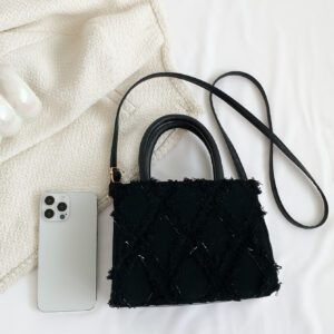 Sac Fourre-Tout À La Mode Franges Avec Réglable Bretelles