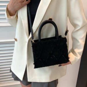 Sac Fourre-Tout À La Mode Franges Avec Réglable Bretelles