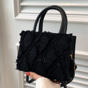 Sac Fourre-Tout À La Mode Franges Avec Réglable Bretelles