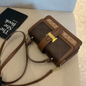 Sac fourre-tout vintage de grande capacité, sac à bandoulière de luxe en PU, sac à main et sac à main décontracté classique pour femme, sac tendance pour femme, sac d'inspiration rétro simple pour femme