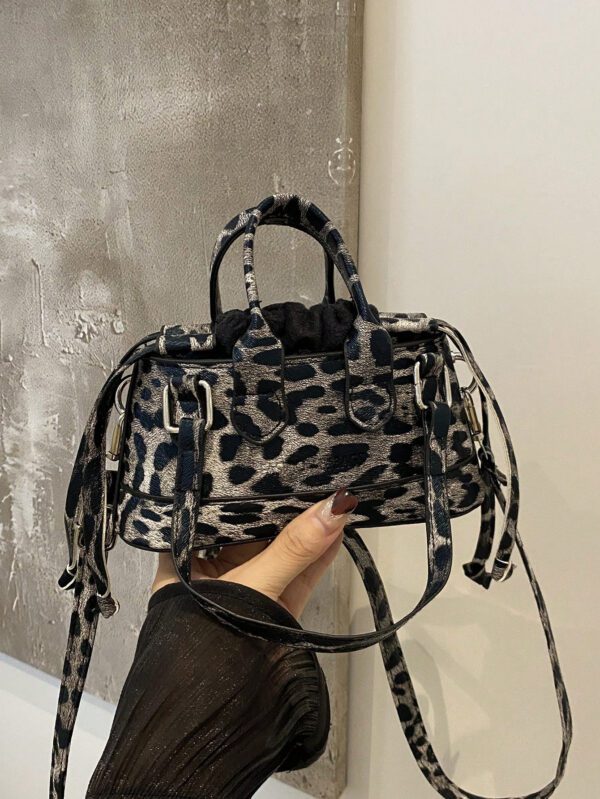 Mini sac à main seau mode pour femme motif crocodile
