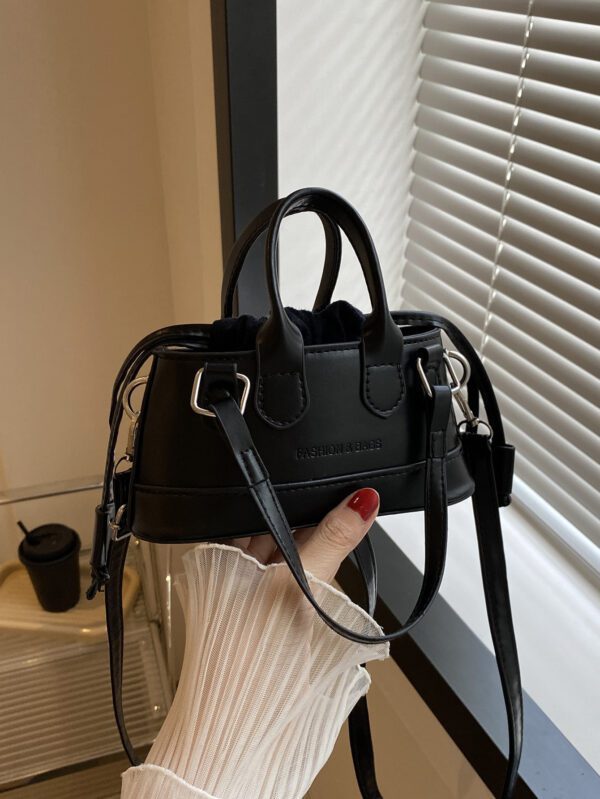 Mini sac à main seau mode pour femme motif crocodile – Image 2