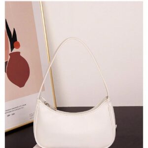 1 pièce Sac à bandoulière féminin à fermeture à glissière avec détail métallique vintage, à la mode pour un usage quotidien, funky et punk pour être porté dans la rue