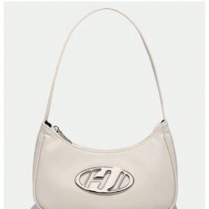 1 pièce Sac à bandoulière féminin à fermeture à glissière avec détail métallique vintage, à la mode pour un usage quotidien, funky et punk pour être porté dans la rue