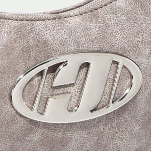 1 pièce Sac à bandoulière féminin à fermeture à glissière avec détail métallique vintage, à la mode pour un usage quotidien, funky et punk pour être porté dans la rue