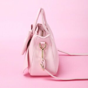Sac besace avec décoration nœud et graphiques, double poignée. Cadeau de la Fête des Mères, Cadeaux pour Maman, Essentiels de Maman, Sac de Maman pour sortir, Saint-Valentin