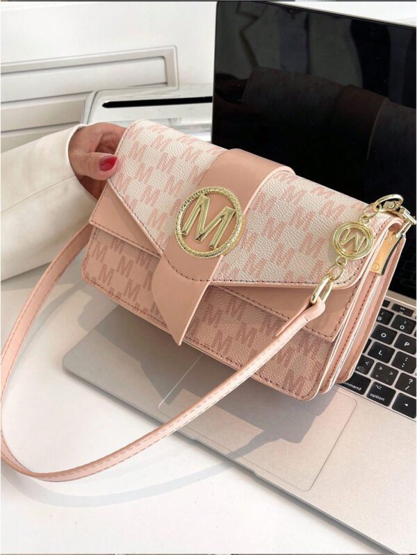 Femme Sac Porté Épaule Imprimé Lettre