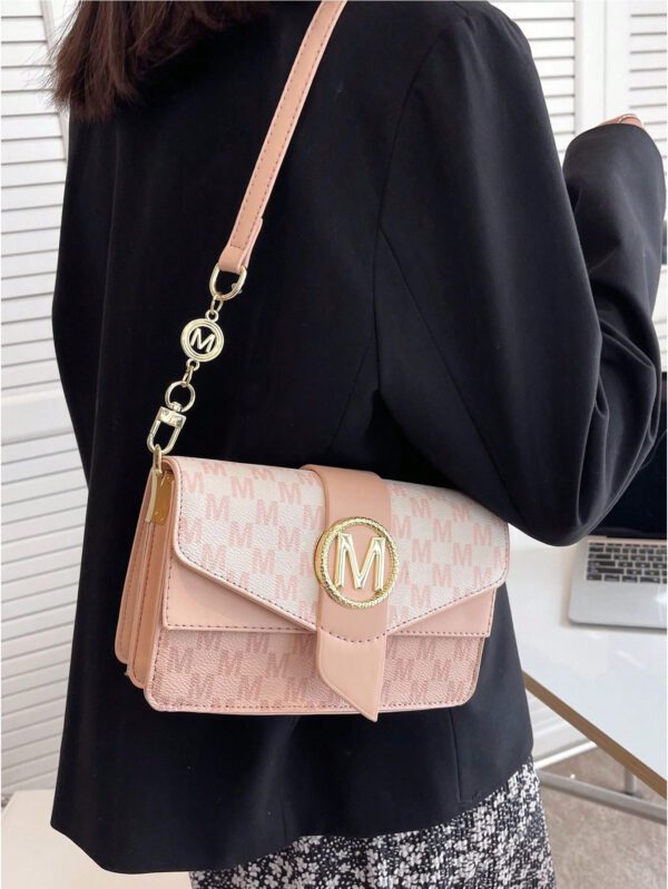 Femme Sac Porté Épaule Imprimé Lettre – Image 8