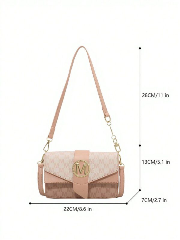 Femme Sac Porté Épaule Imprimé Lettre – Image 13