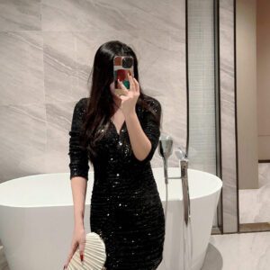 1 pièce Sac de soirée doré brillant de forme rectangulaire, sac à main de luxe élégant pour soirée formelle, convient pour robe de soirée, bal