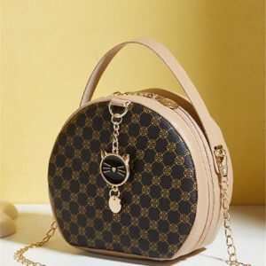 2024 Nouveau sac à main haut de gamme à imprimé floral pour femmes, sac à bandoulière croisé unique et à la mode au printemps