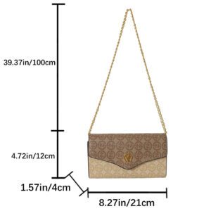 Sac Porté Épaule Simple Et À La Mode En PU À Blocs De Couleurs Petit , Décontracté Style