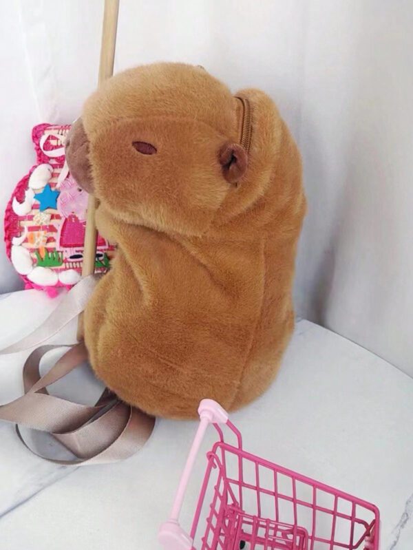 Sac bandoulière en peluche Kapibara-San – Image 7