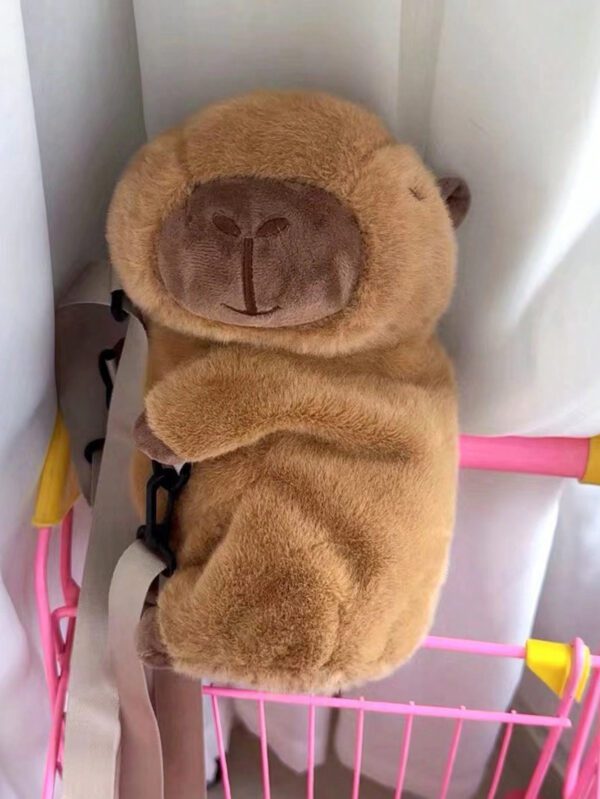 Sac bandoulière en peluche Kapibara-San – Image 8