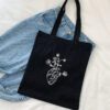 Cabas Petit Cœur & Fleuri Preppy