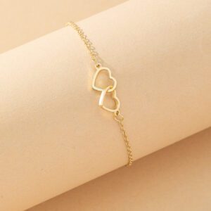 Bracelet à détail cœur