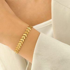 Bracelets En Acier Inoxydable Pour Femmes, Bracelet De Chaîne, Bijoux De Hip-hop