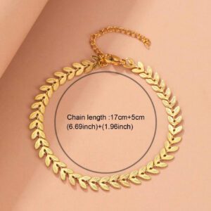 Bracelets En Acier Inoxydable Pour Femmes, Bracelet De Chaîne, Bijoux De Hip-hop