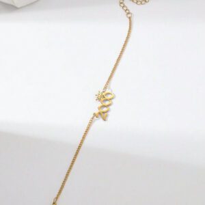 1 Pièce Bracelet De Temps Numérique De Couronne De Style Fashion Année Or Pour La Vie Quotidienne Des Femmes