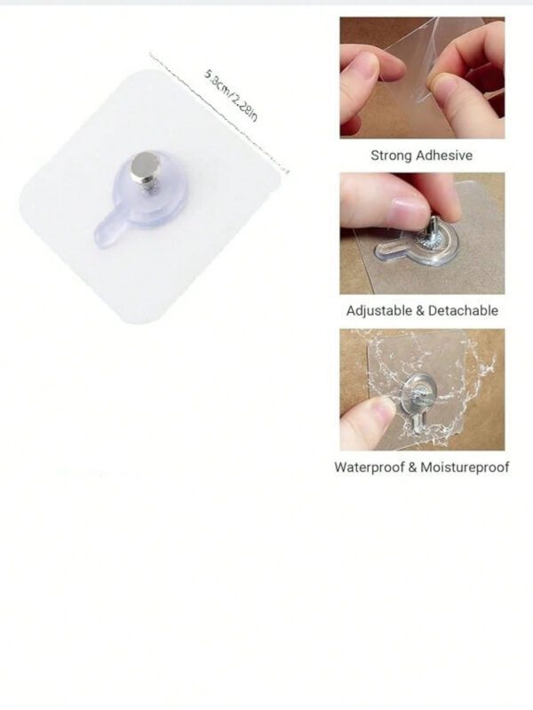 Ensemble De 18 Pièces De Fixations Pour Cadre Sans Trace Pour Images – Image 2