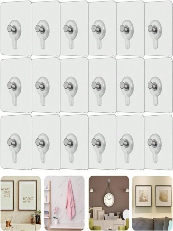 Ensemble De 18 Pièces De Fixations Pour Cadre Sans Trace Pour Images – Image 6