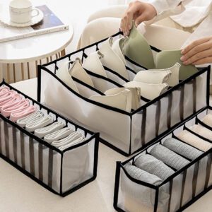 1 pièce Boîte de rangement pour sous-vêtements avec lien de contraste, Décorations, Décoration de festival, Décoration de chambre, Décoration de maison