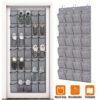 Organisateur de rangement pour chaussures avec 24/28 poches en maille, sac de stockage suspendu sur la porte arrière pour économiser de l'espace, organisateur de petits objets en tissu pour le rangement des chaussures. Convient pour les propriétaires de petites entreprises, les magasins, les détaillants, la décoration de festival, la décoration de chambre, la décoration de maison