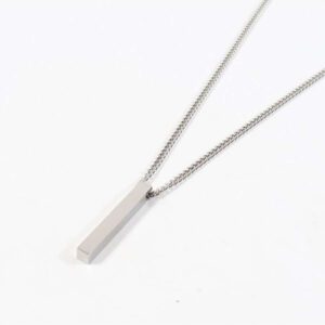 Collier Avec Pendentif Homme En Acier Inoxydable Collier À Chaîne Pour Homme