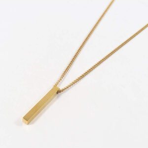 Collier Avec Pendentif Homme En Acier Inoxydable Collier À Chaîne Pour Homme