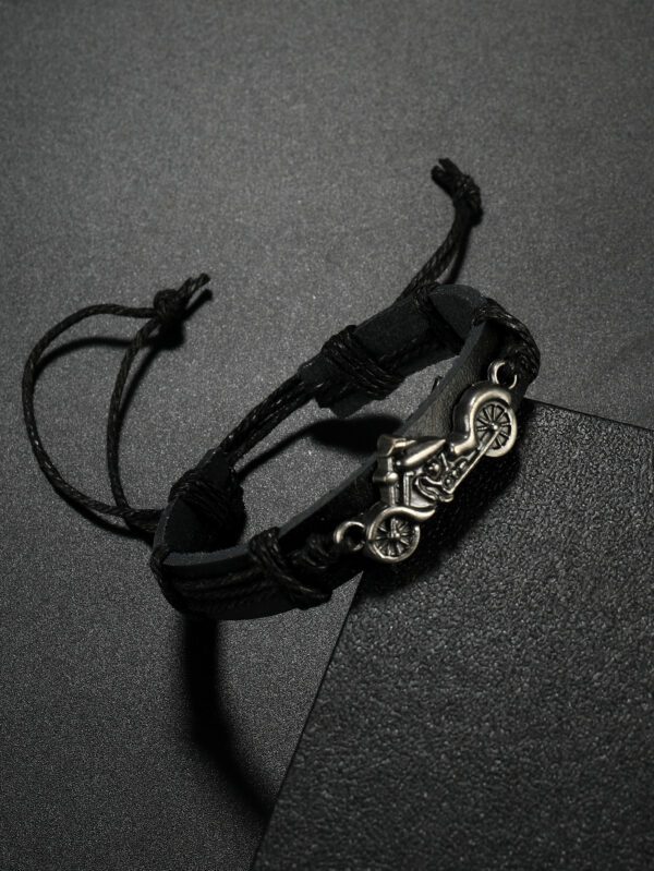 À La Mode Et Populaire Homme Moto Décor Bracelet En Alliage Pour Bijou Cadeau Et Pour A Élégant Look