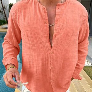 Manfinity Homme Homme Chemise Unicolore À Bouton